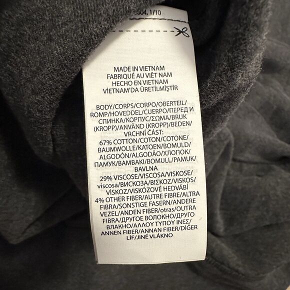 POLO RALPH LAUREN Men XLT Cotton Quarter-Zip Pullover Sweatshirt Gray - Picture 4 of 7